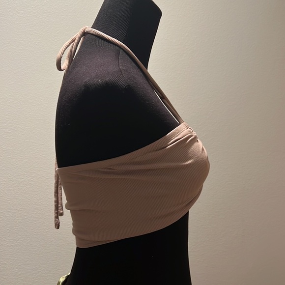 Princess Polly Beige Pants and Crop Top Set * New - Picture 7 of 12